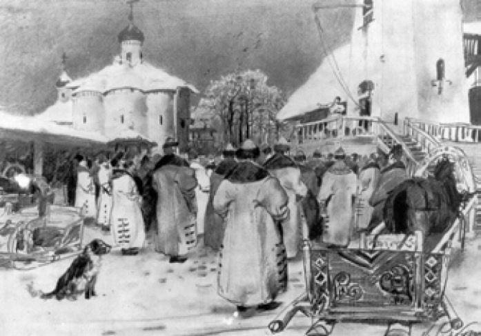 А. П. Рябушкин. Новгородское вече А. П. Рябушкин. Новгородское вече